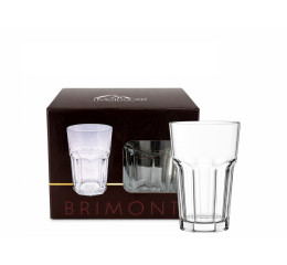 CONJ. DE COPOS BRIMONT ALTO 440ML C/4PÇS MR337